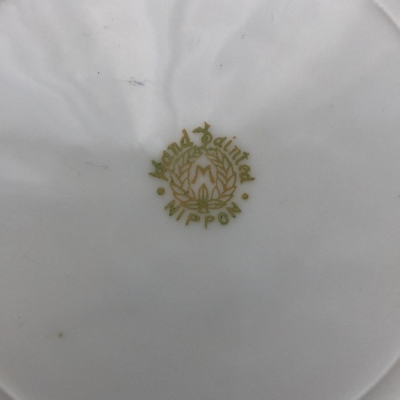 Nippon Porcelain Plate of Lakeside Landcape - Picture 4 of 4